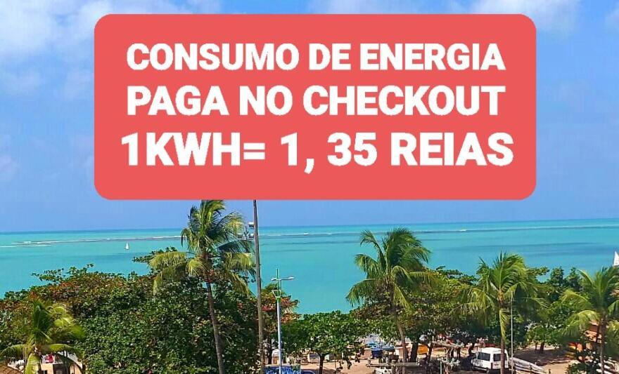 APART NO EDIF NEO BEIRA MAR DE PAJUCARA fica na Rua Julio Plech Filho 60 CONSUMO ELETRICO É PAGO NO CKECK-OUT Maceió Exterior foto